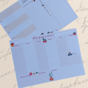 Bloco de Tarefas Semanais